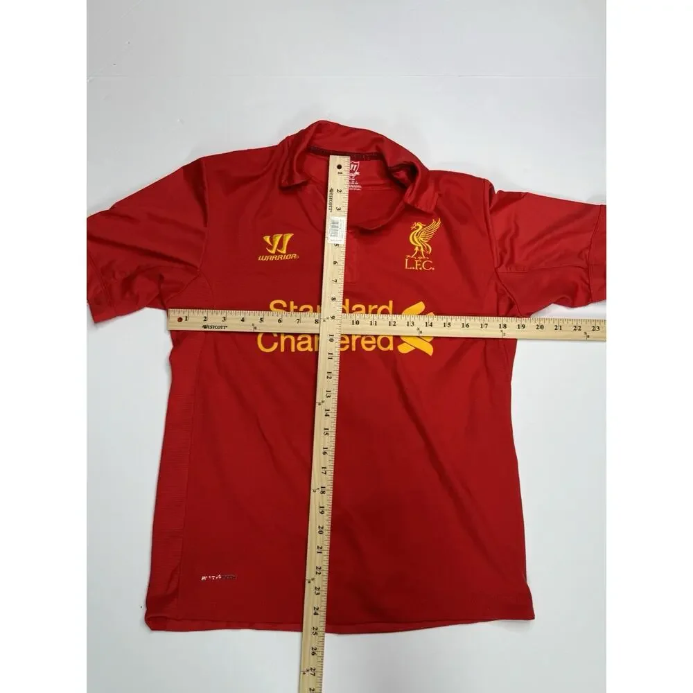Warrior Liverpool FC 2012/13 Home Jersey Suarez 7 Red Soccer Shirt S